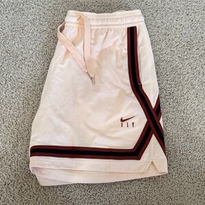 NIKE Women’s Peach-Colored Basketball Shorts